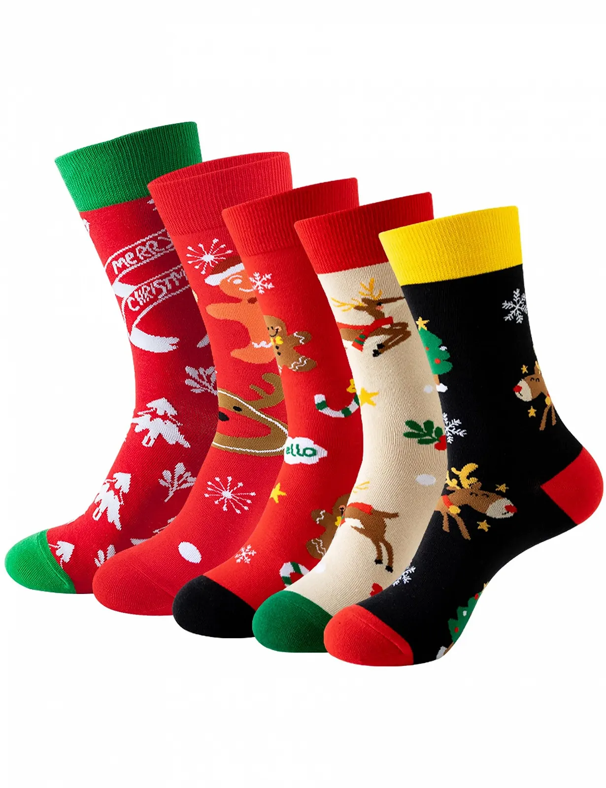 Шкарпетки Жіночі Різдвяні Теплі Зимові, фото №1