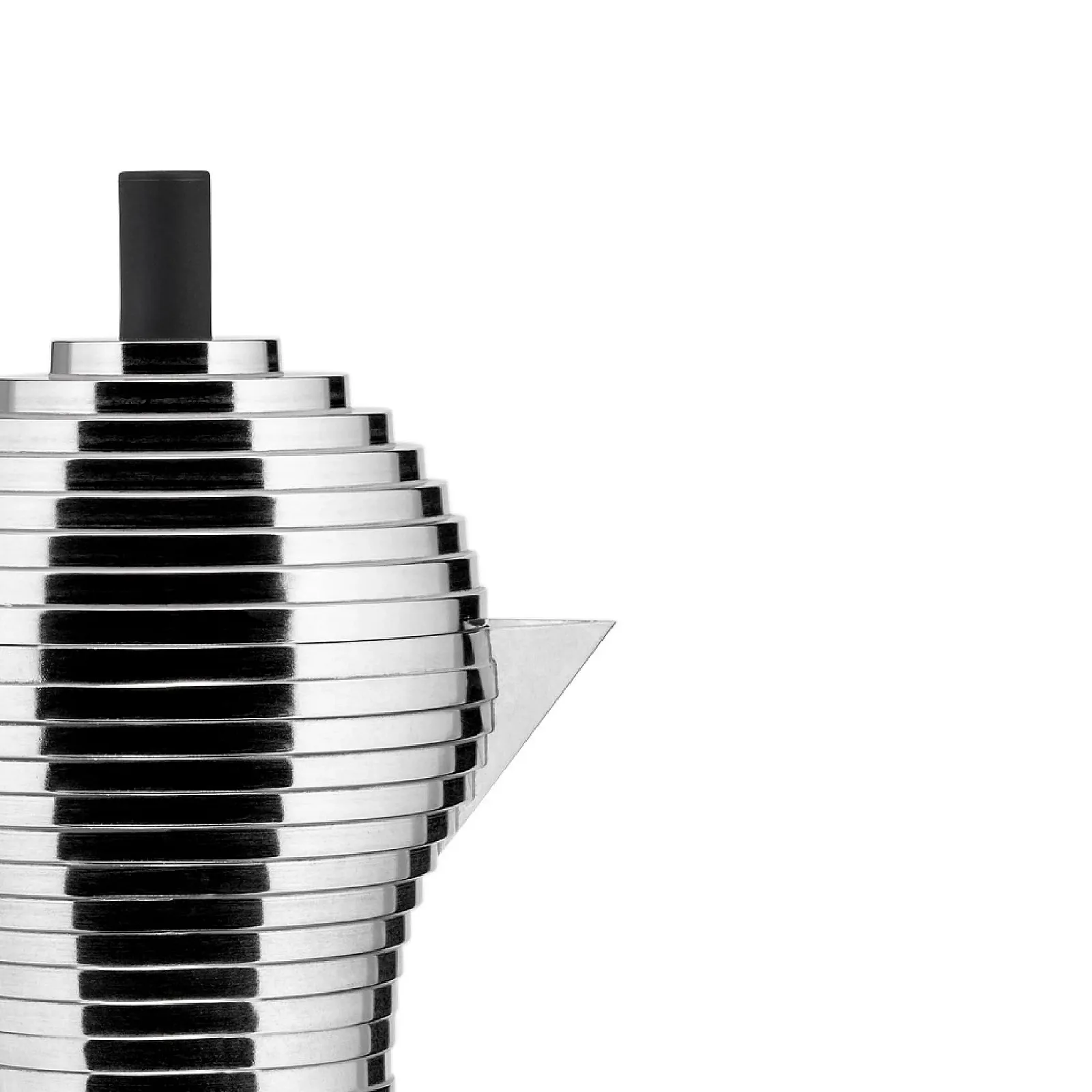 Кофеварка эспрессо Alessi Pulcina 3 чашки, красная, фото №5