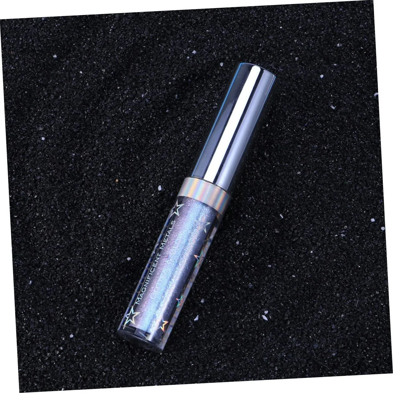 Рідка Підводка для очей minkissy, металік, блискуча, світло-рожева -, фото №3