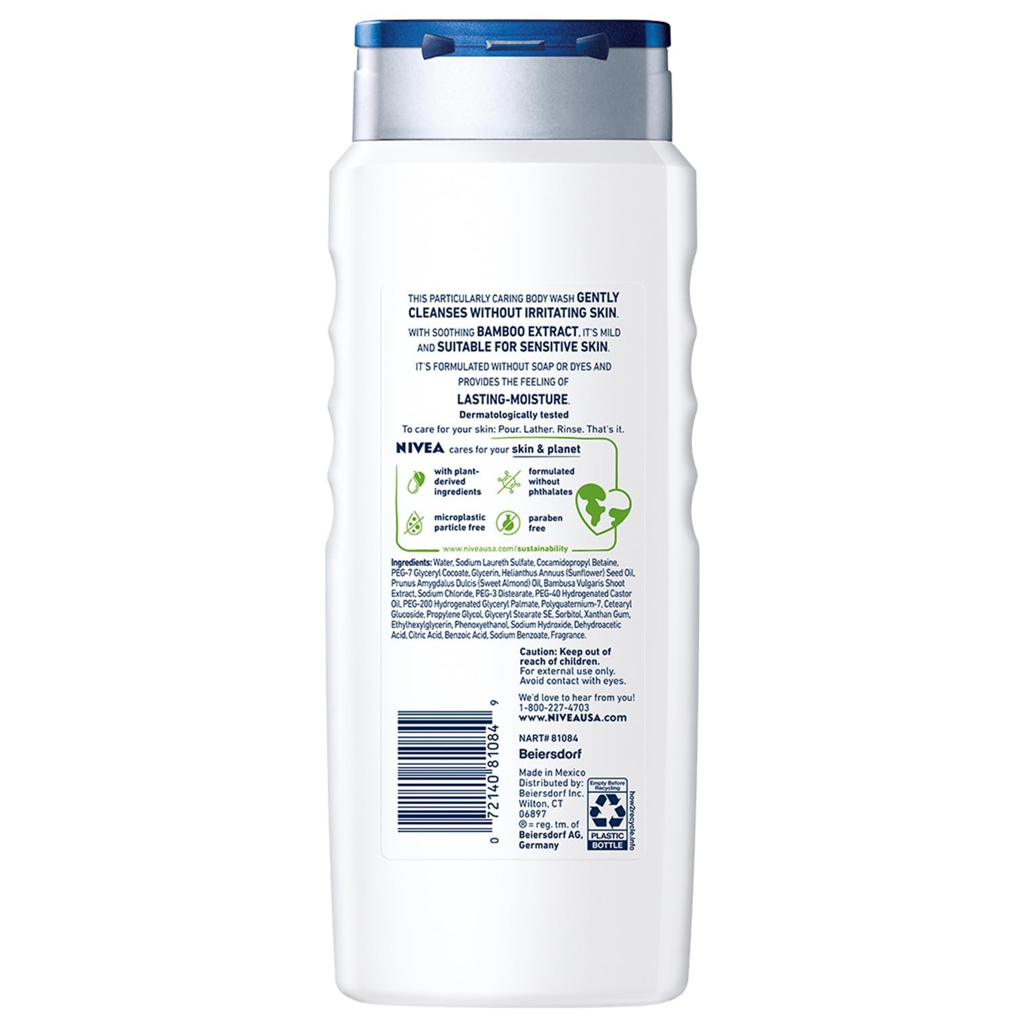 Гель для душу 3-в-1 Nivea Men Sensitive для чутливої шкіри 16.9 fl. oz (Упаковка з 3 шт), фото №11