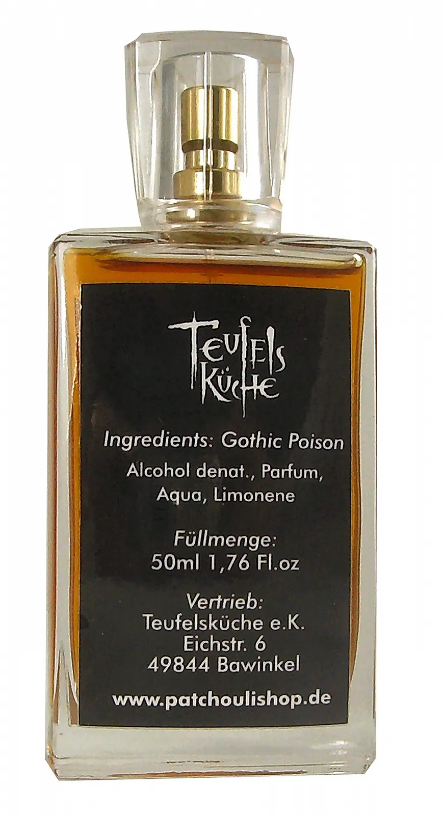 Парфум Teufelsküche Blood Edition Gothic Poison Пачулі, 50 мл, фото №2