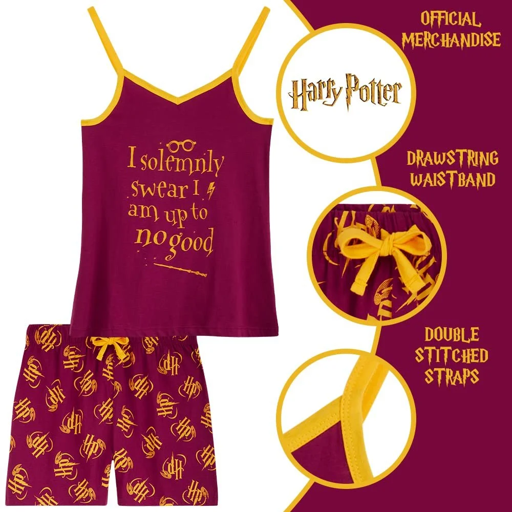 Піжама Harry Potter Дитяча Коротка, 100% Бавовна для Дівчат, фото №3 Піжама Harry Potter Дитяча Коротка, 100% Бавовна для Дівчат, фото №3