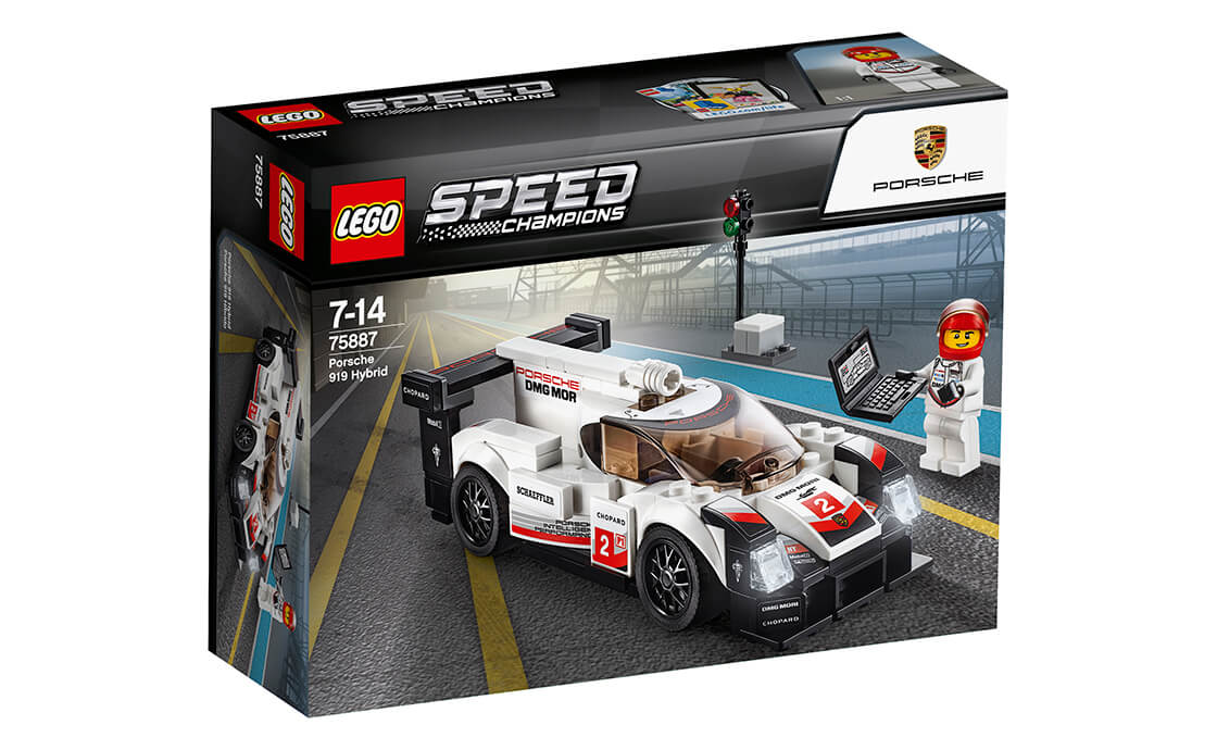 Детский конструктор LEGO Speed Champions Porsche 919 Hybrid (75887), фото №1