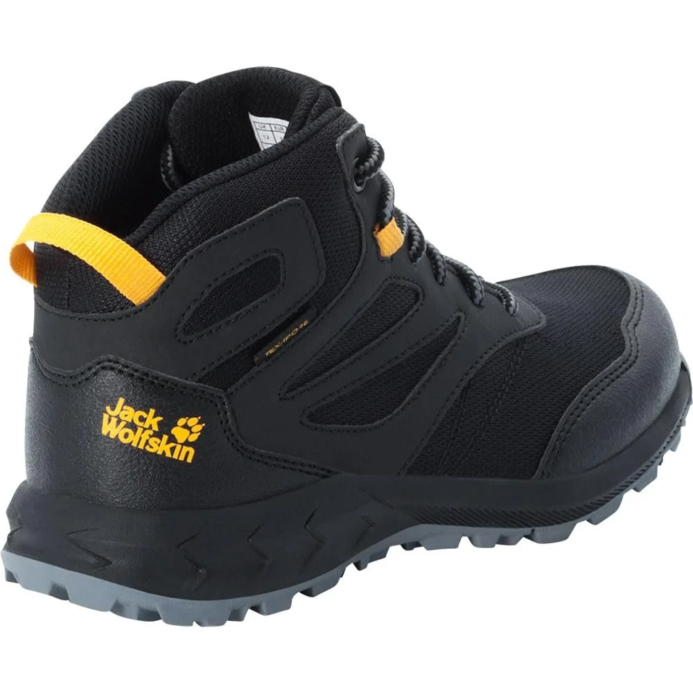 Черевики для активного відпочинку Jack Wolfskin Woodland Texapore Mid K, фото №4