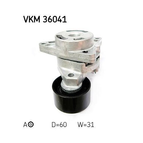 Натяжитель поликлинового ремня SKF VKM 36041, фото №2 Натяжитель поликлинового ремня SKF VKM 36041, фото №2