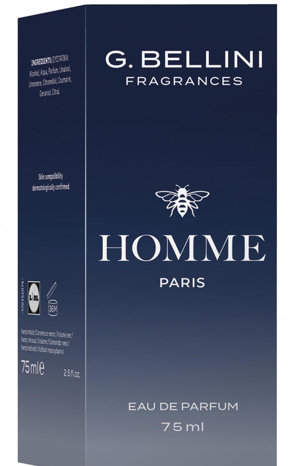 Туалетна вода G. Bellini Homme Спрей 75 мл, фото №5