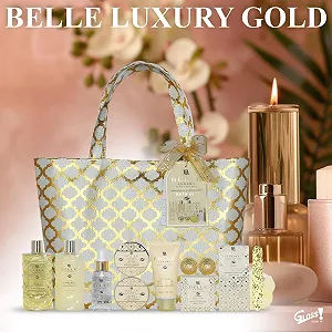 Набір для ванни GLOSS ! LUXURY GOLD - Набір краси для жінок - Кошик краси, догляду та оздоровлення synthetic.ua - Фото 1