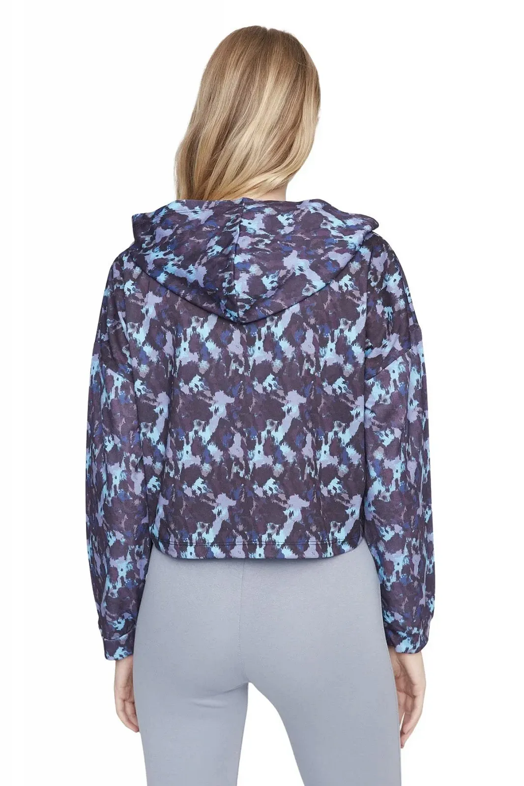 Свитшот TRENDYOL Regular с воротником-стойкой, с узором пейсли, фото №5