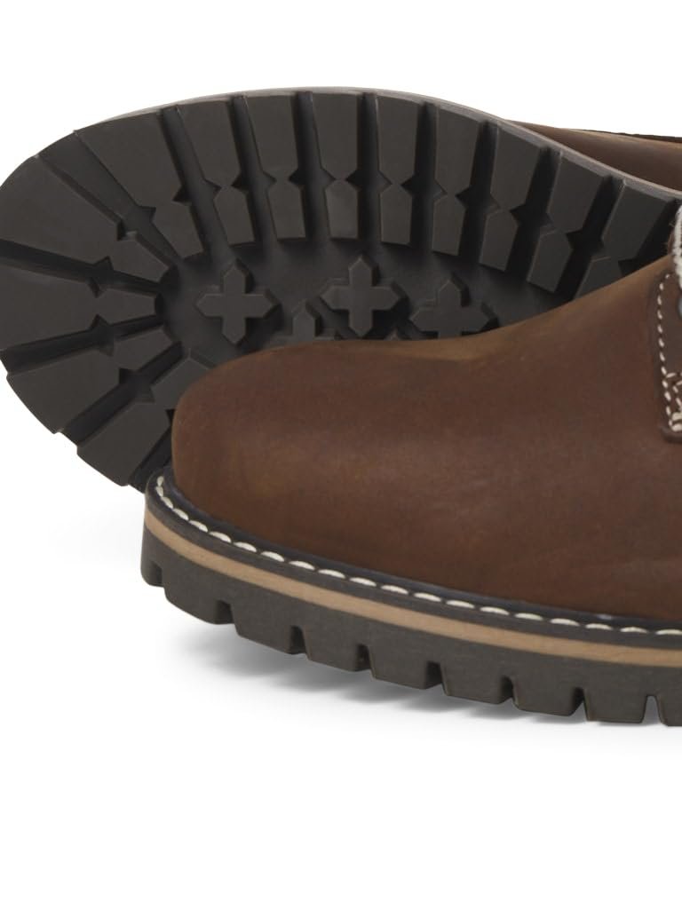 Мужские ботинки JACK & JONES Jfwqueensway Leather Boot Sn Lace-Up, фото №3