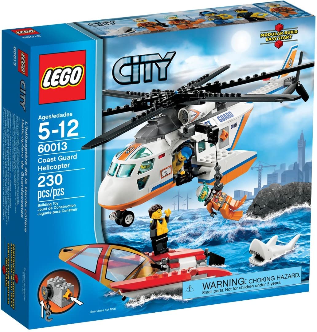 Конструктор LEGO City 60013 Вертолёт береговой охраны, фото №1
