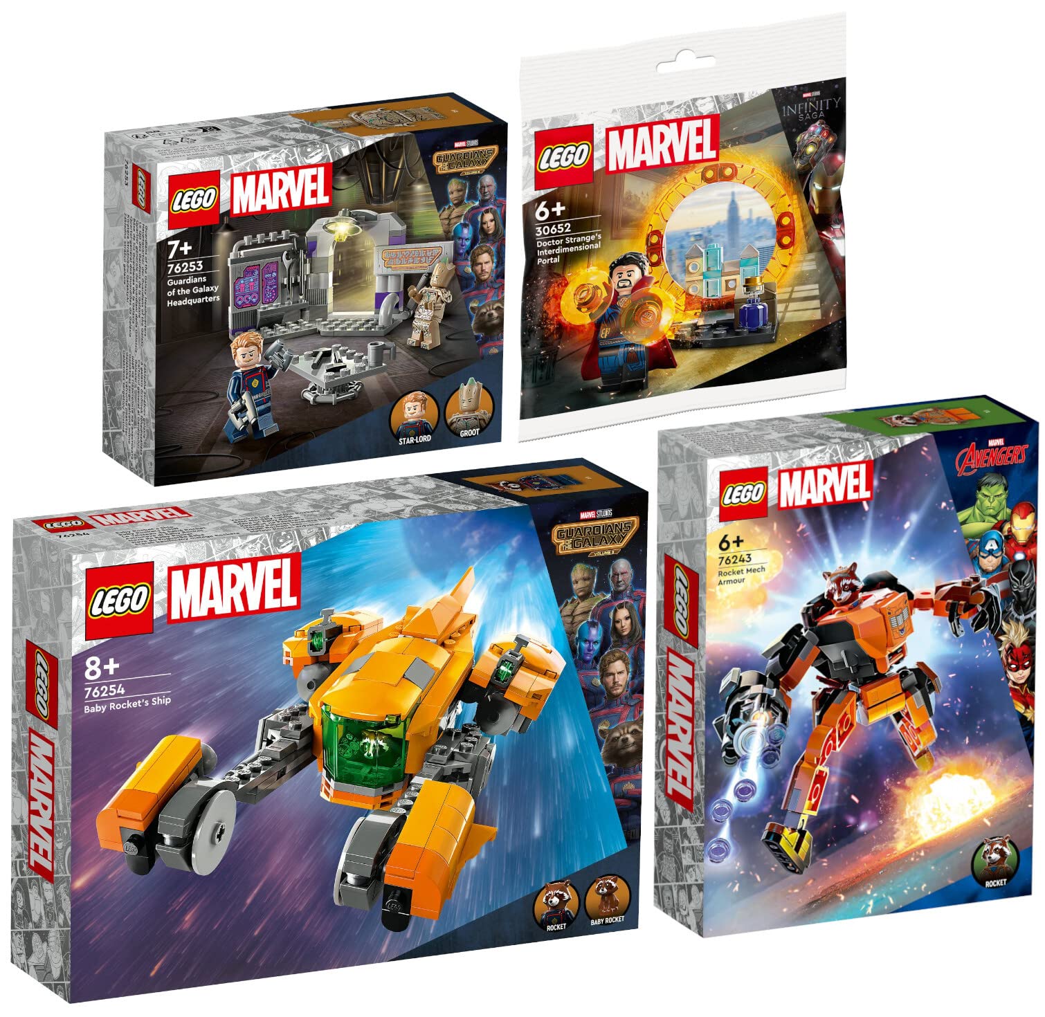 Набір LEGO Set of 4, фото №1