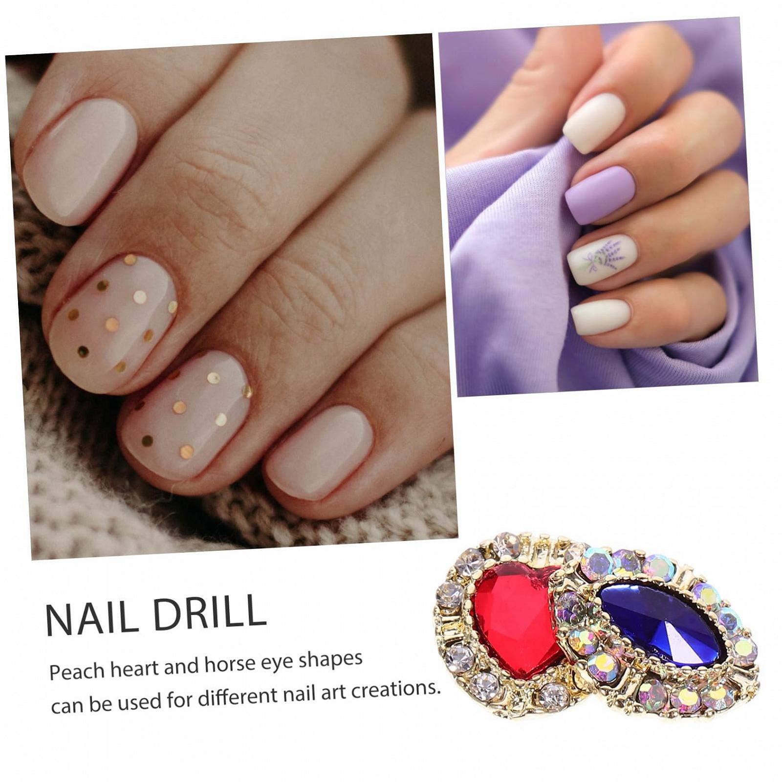 Подвески для ногтей Healvian Сердце, фото №6