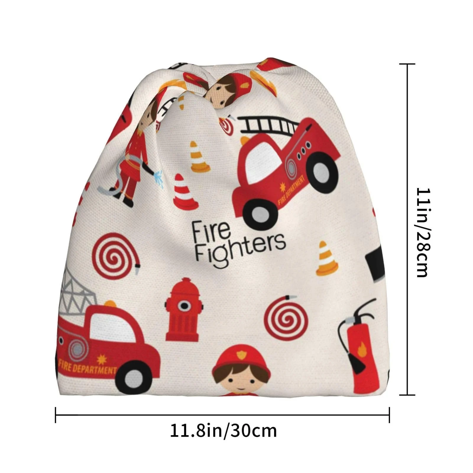 Шапка-біні WURTON Зміїний принт Вільна посадка, фото №3