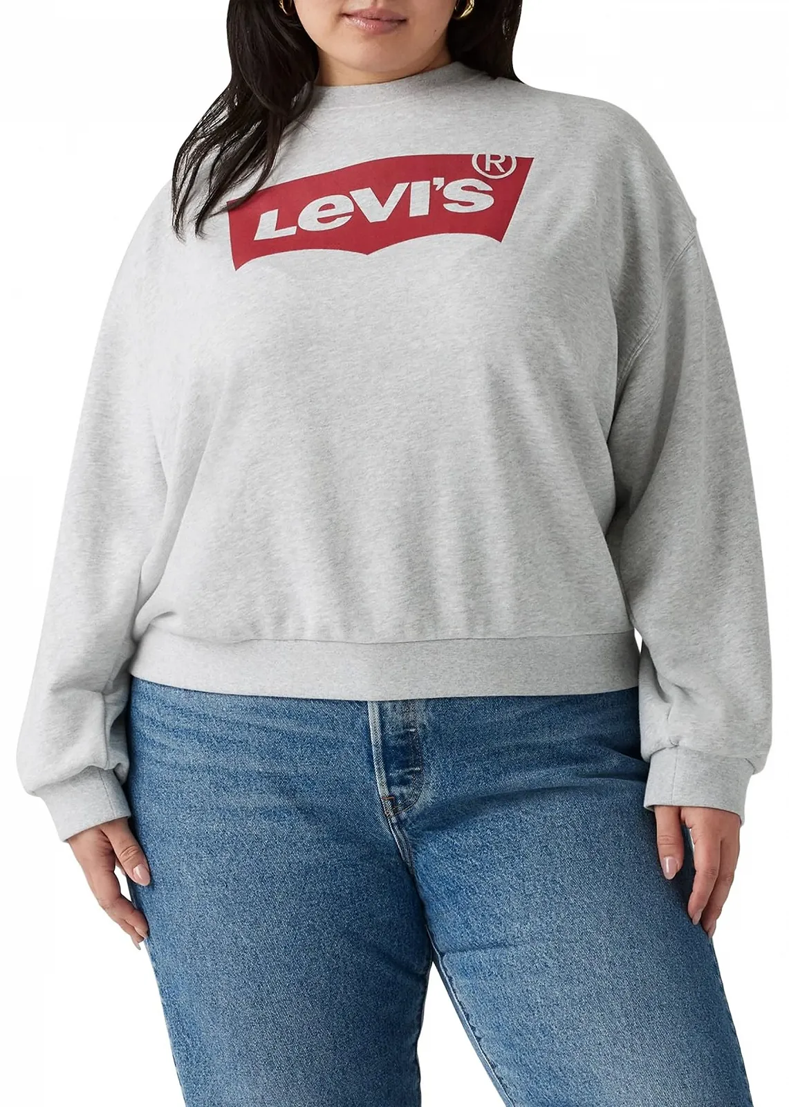 Женский Свитшот Levi's Plus Size Everyday Crew, фото №1