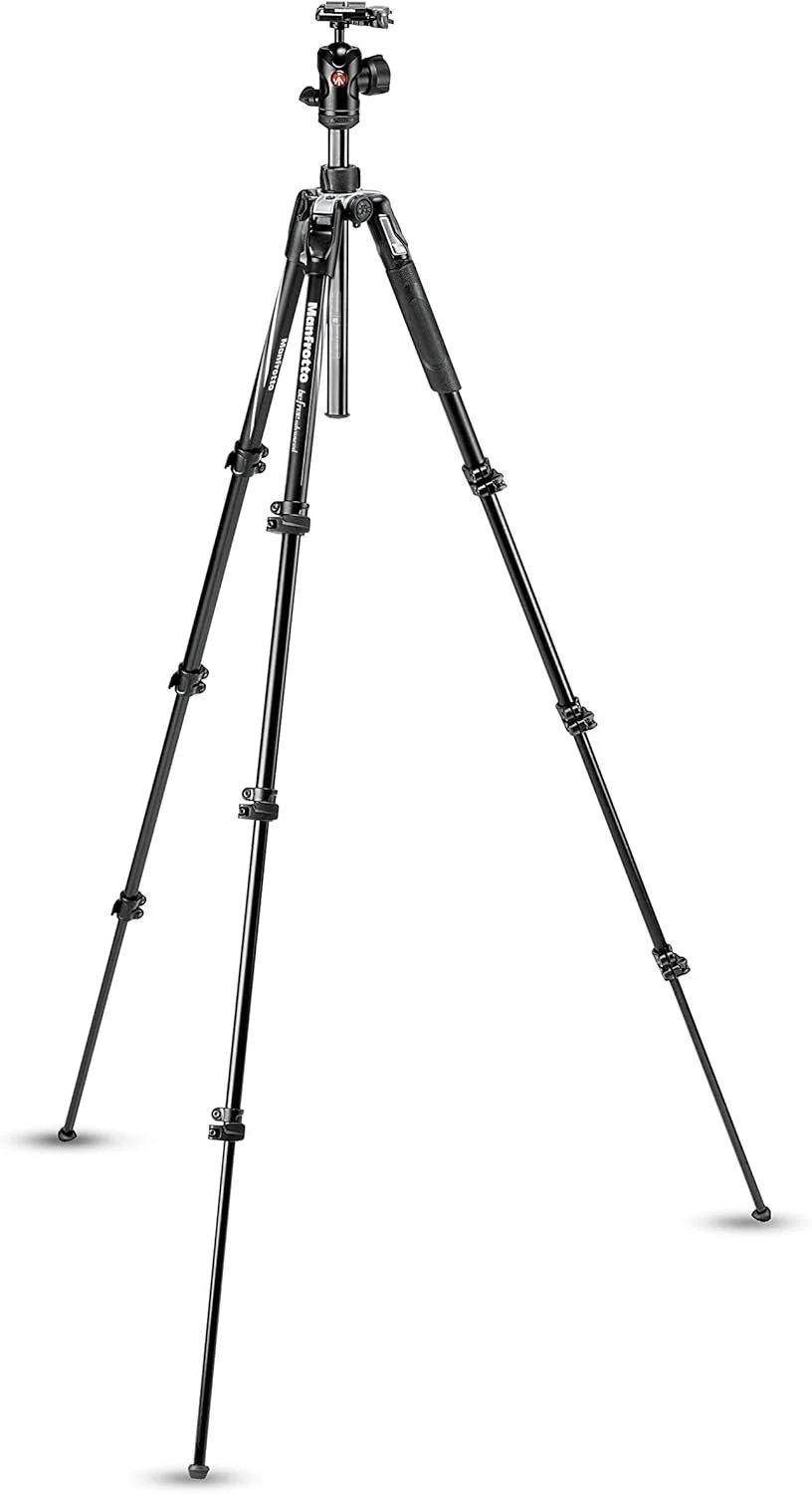 Штатив Manfrotto MKBFRLA4BK-BH-A з металевою платформою 200PL Чорний, фото №2 Штатив Manfrotto MKBFRLA4BK-BH-A з металевою платформою 200PL Чорний, фото №2