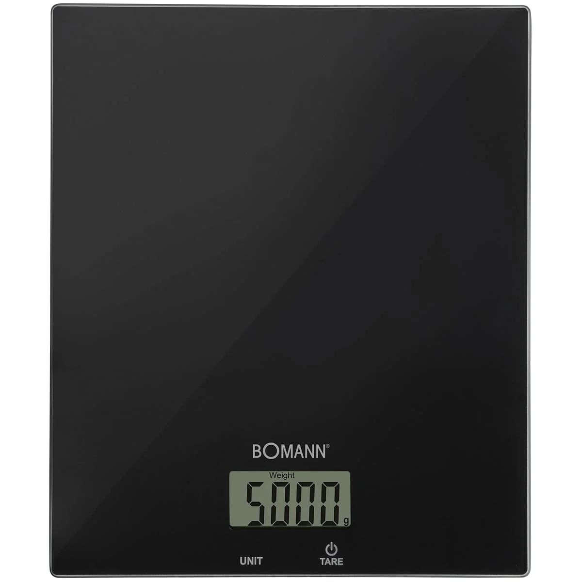 Цифрові кухонні ваги Bomann KW 6085 CB 5 kg 1 g скло Black, фото №1 Цифрові кухонні ваги Bomann KW 6085 CB 5 kg 1 g скло Black, фото №1