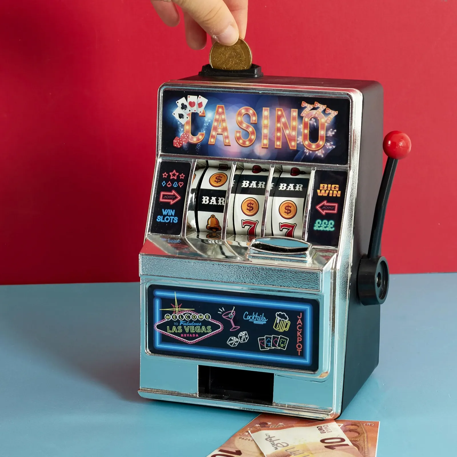 Скарбничка Mister Gadget mg2000 Ігровий автомат пластикова, фото №4