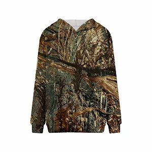 Женская толстовка Generisch с принтом букв, длинными рукавами и круглым вырезом - Фото 1