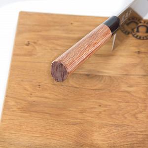 Набір ножів Seki Magoroku Redwood Kai 2 шт + Велика обробна дошка з дуба 35 x 21 см synthetic.ua - Фото 1