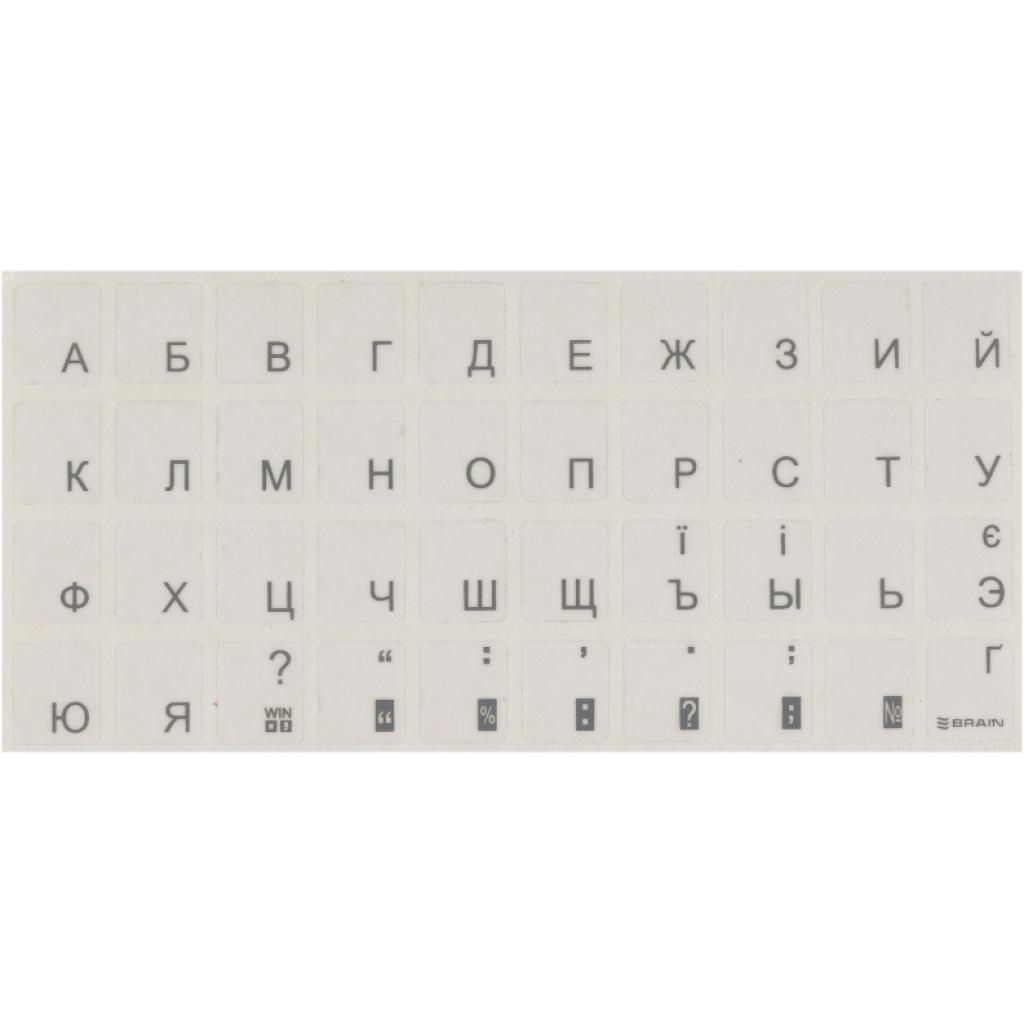 Натискання на клавіатуру Brain Silver STBRTRSILVER, фото №1