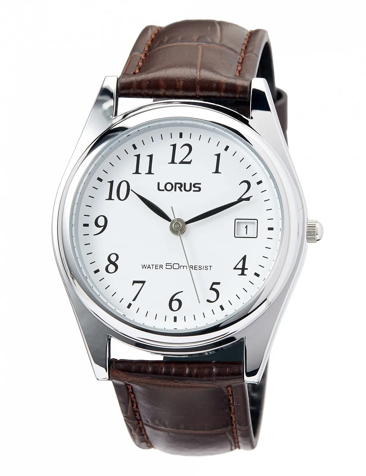 Мужские часы Lorus Classic RS965BX9, покрытие палладием, кожаный ремешок, фото №1 Мужские часы Lorus Classic RS965BX9, покрытие палладием, кожаный ремешок, фото №1