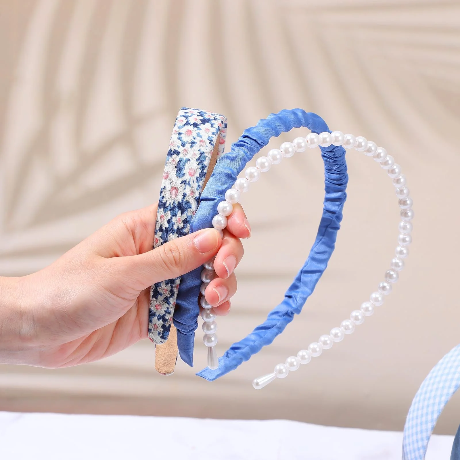 Набір обручів для волосся жіночий, фото №7 Набір обручів для волосся жіночий, фото №7