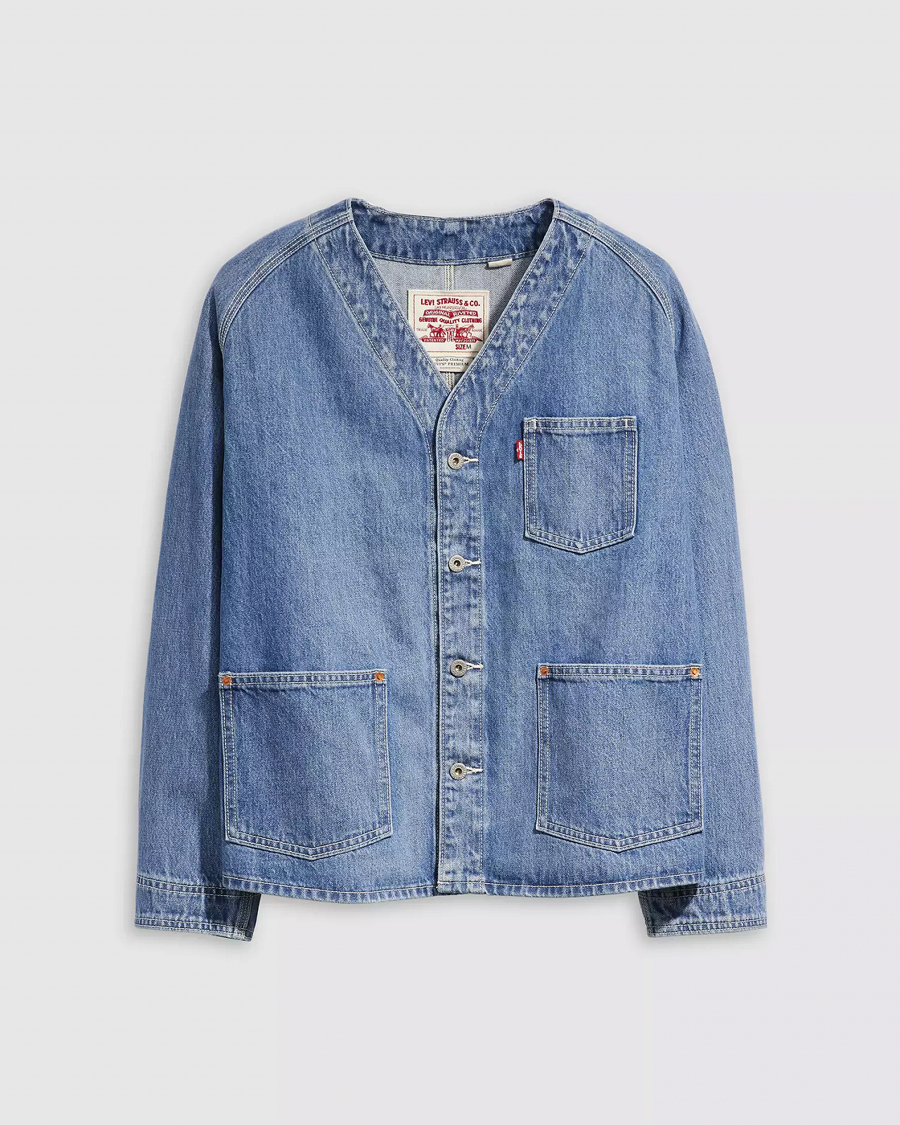 Джинсовая куртка Levis - Union Engineer Cardigan Highlights - Mens - M, фото №4