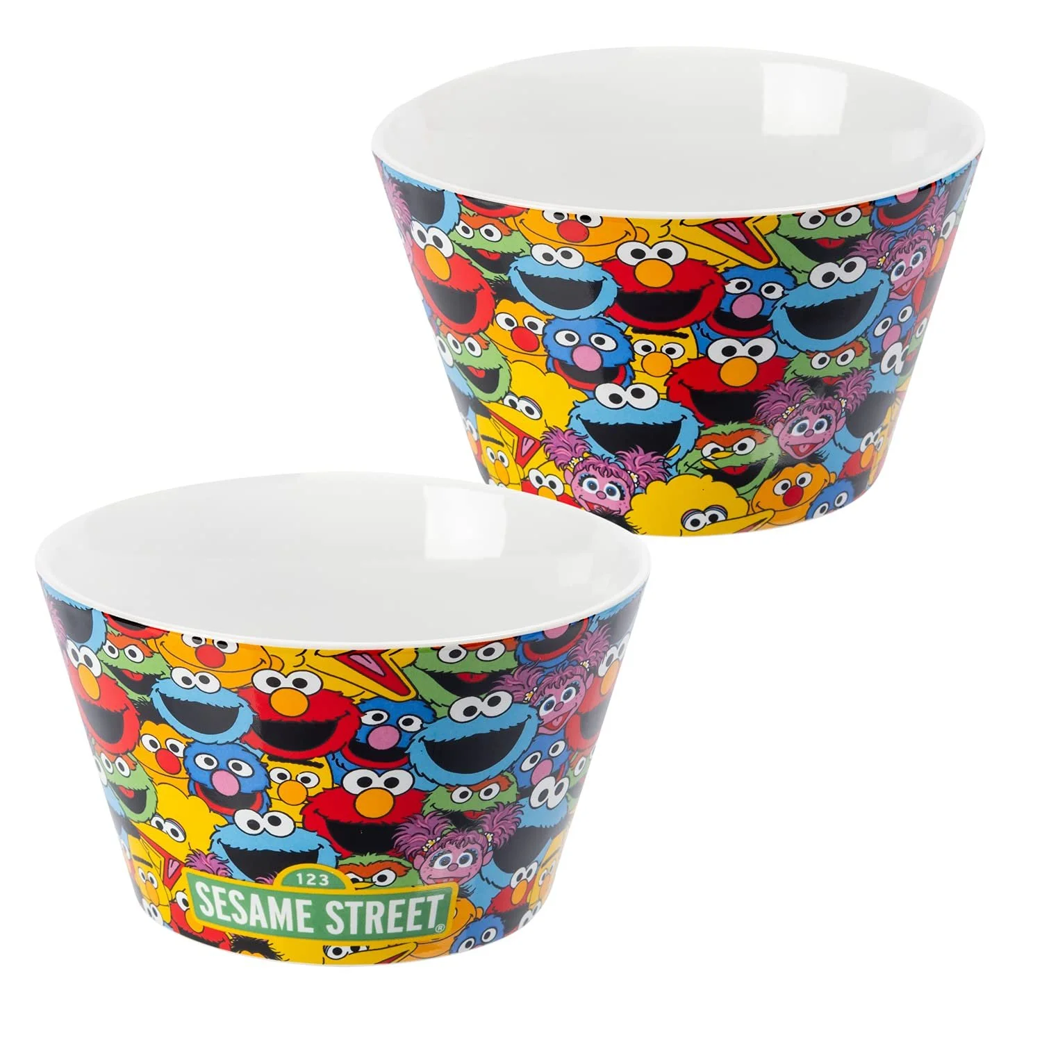 Миска United Labels Sesame Street Все Друзья, фарфоровая, 500 мл, фото №1