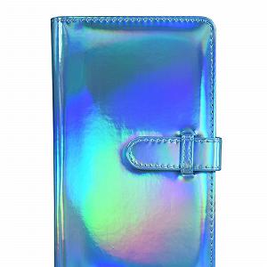 Фотоальбом Fuji Instax Mini 12/11/9/8/90/25/40/EVO/Link Snap PIC-300 Kodak Mini 96 карманов 3 дюйма Ярко-синий synthetic.ua - Фото 1