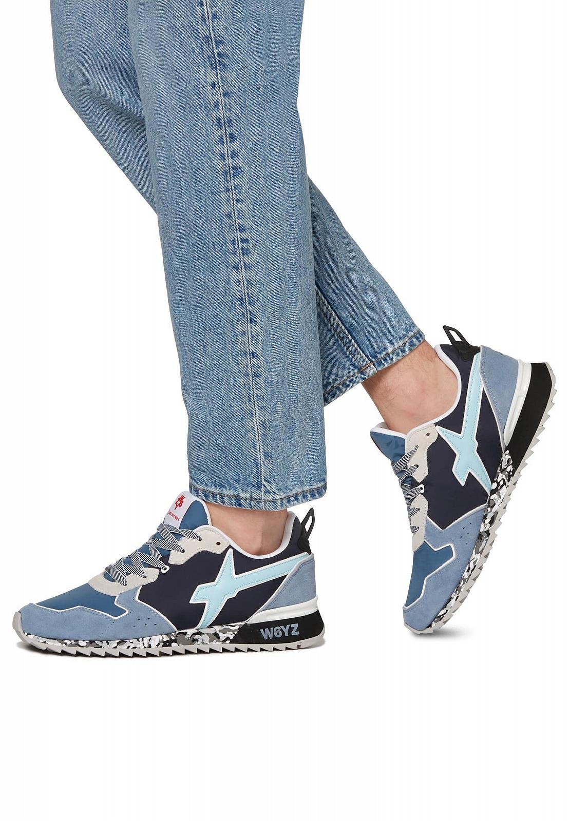 Кросівки W6YZ з технічної тканини та замші, фото №6