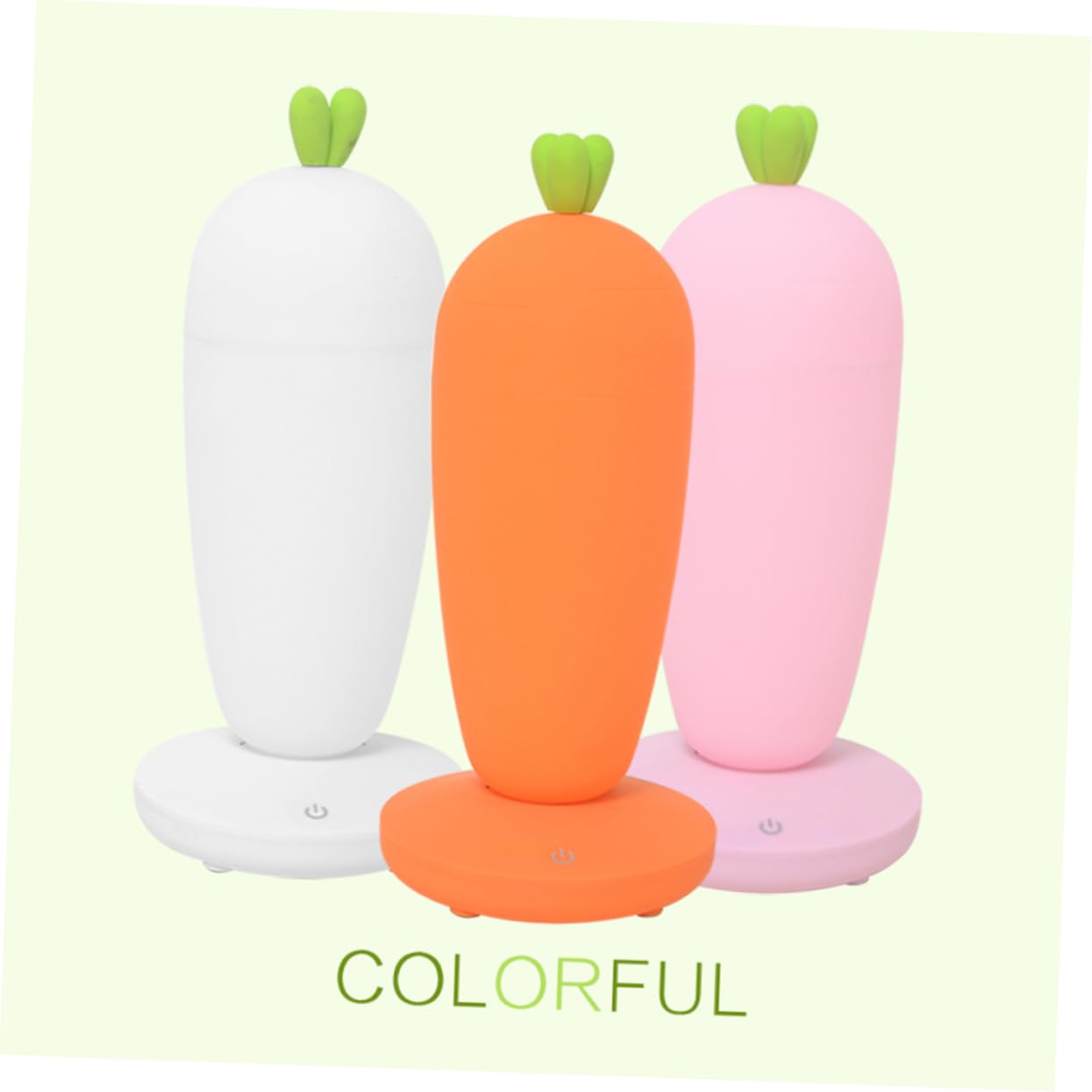 Набор Garneck 2 прикроватные лампы Carrot ночник декор, фото №5 Набор Garneck 2 прикроватные лампы Carrot ночник декор, фото №5