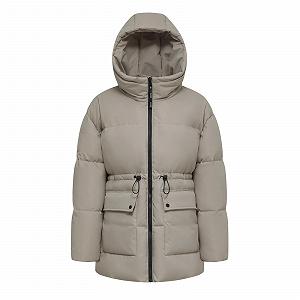 Жіноче зимове пальто PUFFIT з капюшоном, тепла водовідштовхувальна - Фото 1