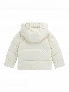 Вітрівка GUESS для дівчат Ecru ціна на synthetic.ua - Фото 1 Вітрівка GUESS для дівчат Ecru synthetic.ua - Фото 1