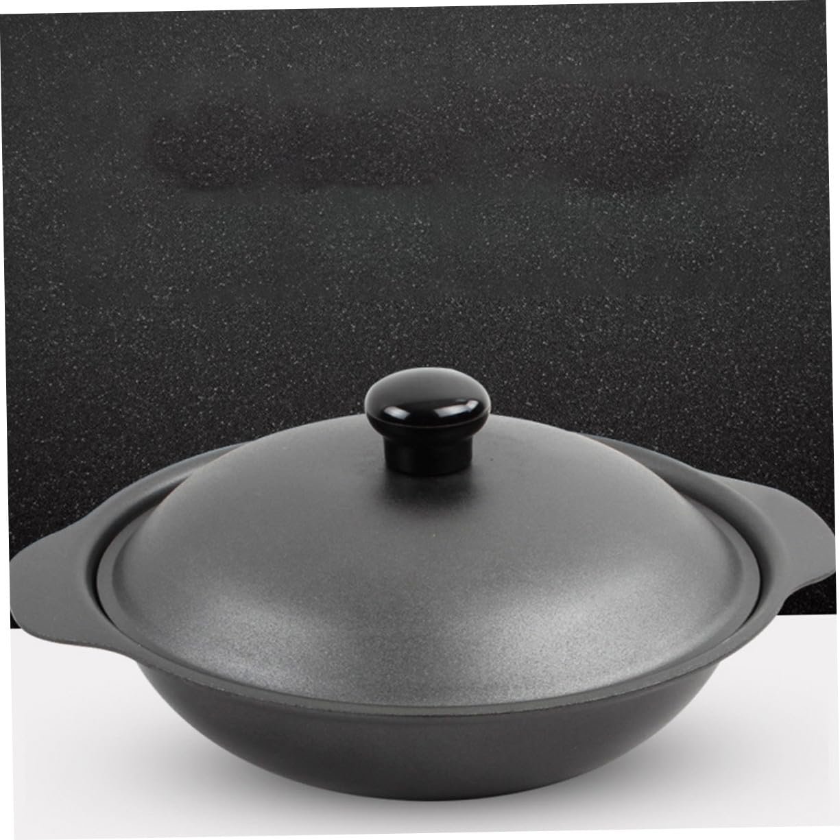 Кастрюля для запекания NUOBESTY чугунная с крышкой термостойкая, фото №7 Кастрюля для запекания NUOBESTY чугунная с крышкой термостойкая, фото №7