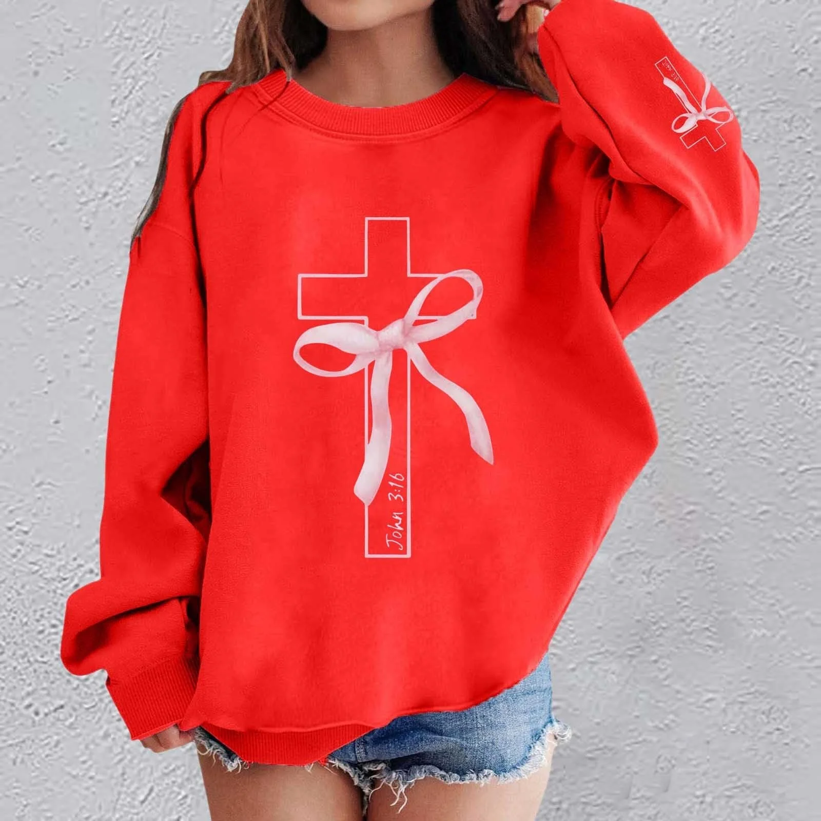 Світшот з довгим рукавом для дівчинки осіння, фото №3