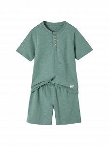 Коротка піжама Vertbaudet з трикотажу слабкого переплетення для хлопчиків - Фото 1