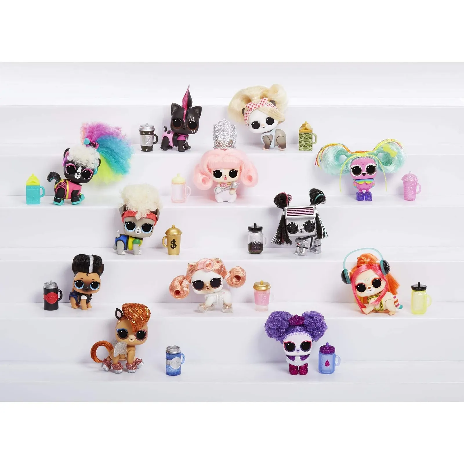 Колекційна лялька L.O.L. Surprise! Lights Pets З 9 сюрпризами, аксесуарами та справжнім волоссям, фото №16 Колекційна лялька L.O.L. Surprise! Lights Pets З 9 сюрпризами, аксесуарами та справжнім волоссям, фото №16