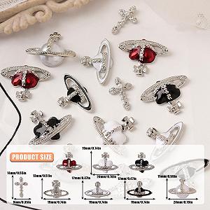 Блискучі стрази для нігтів, аксесуари для DIY прикрас synthetic.ua - Фото 1