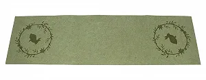 Купити Ранер для столу Easter Wreath Фетровий Зелений 40 x 140 см - Фото 1 Ранер для столу Easter Wreath Фетровий Зелений 40 x 140 см - Фото 1