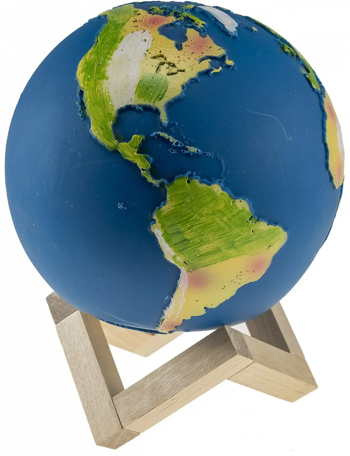 Настольная лампа ChiliTec Earth 3D Глобус 15 см аккумуляторная сенсорная, фото №5