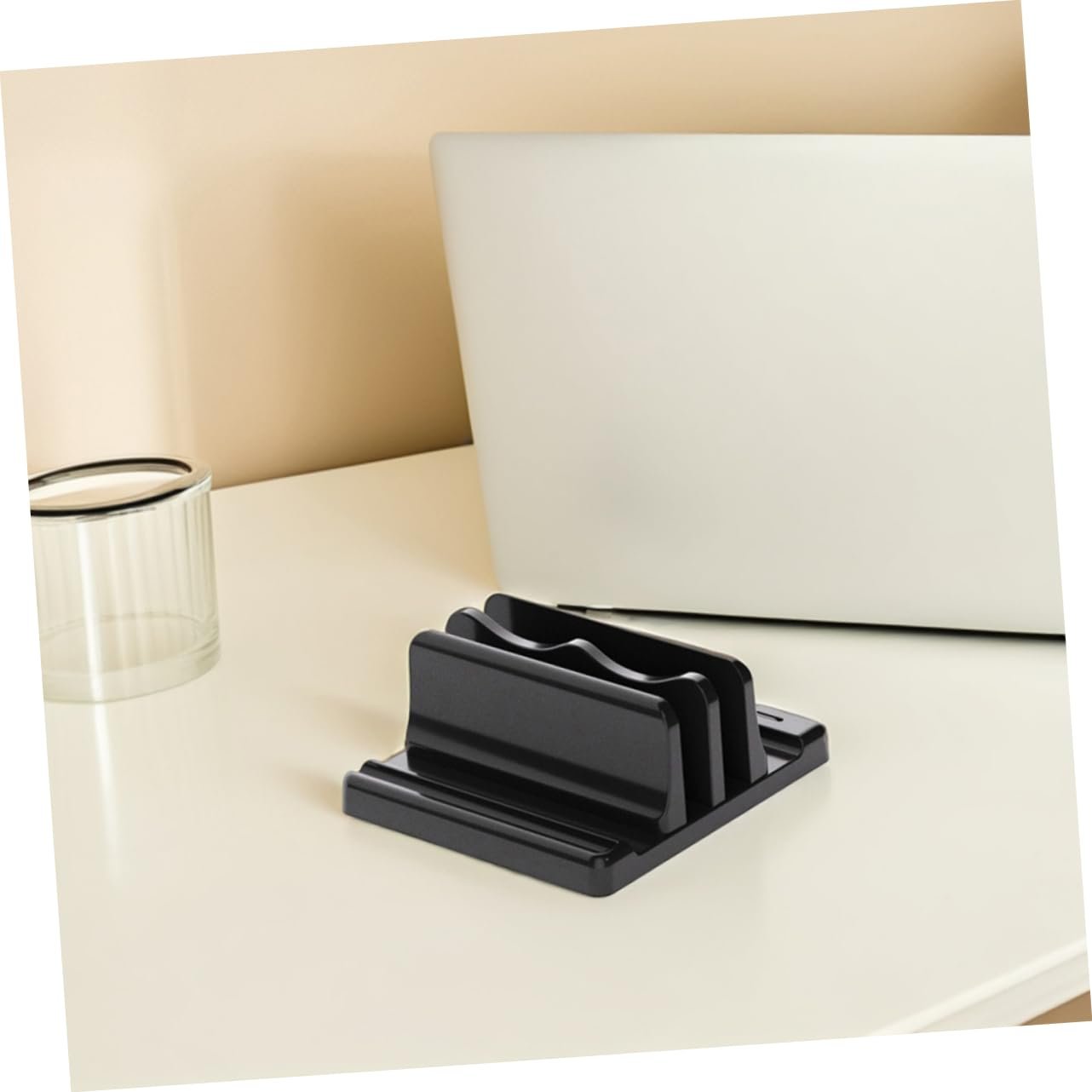 Вертикальная подставка для ноутбука Hemobllo Регулируемая подставка для планшета для стола, экономящая место. Эргономичная многофункциональная подставка для ноутбука для офиса и дома, фото №5