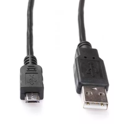 Дата кабель USB 2.0 AM to Micro 5P 1.0m Vinga (USBAMmicro01-1.0), фото №4