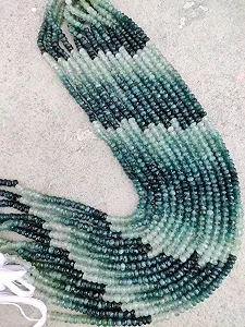 Грандидьерит Круглый Ограненные Бусины 4.5-5 мм synthetic.ua - Фото 1