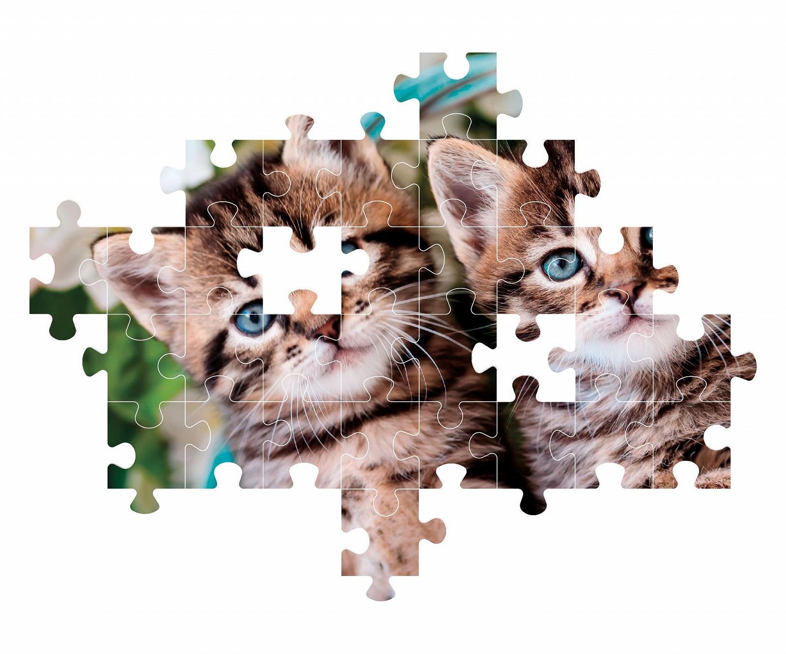 Пазл Clementoni Lovely Kitty Twins 26599 60 Maxi элементов 33.5 x 23.5 cm для детей 4 лет, фото №4