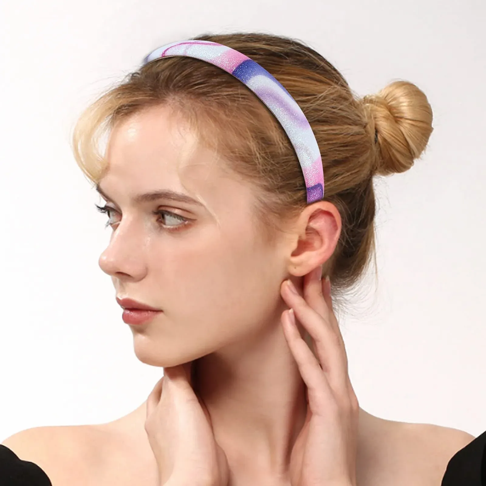 Обруч Rainbow Серія Heart З блискітками для дівчаток, фото №3