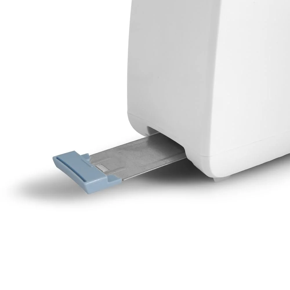 Тостер Orbegozo To4012, 800 Вт, 1 слот, підігрів булочок, холодні стінки, білий, з піддоном для крихт, фото №6