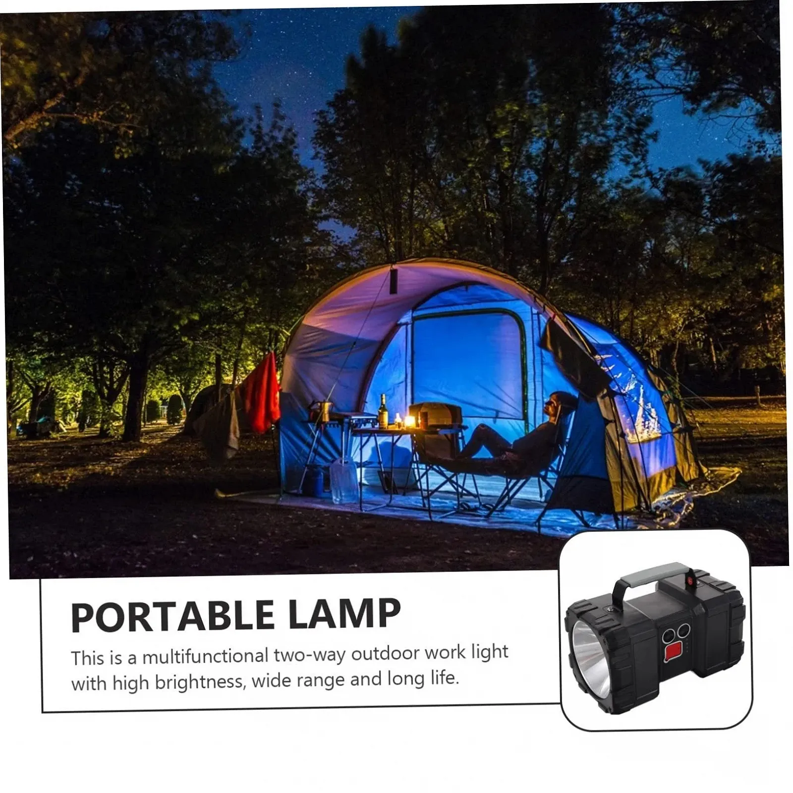 Фонарь UKCOCO Беспроводная Диммируемая Лампа Аварийный Светильник Автомобильные Люменные Лампы LED Черный, фото №8 Фонарь UKCOCO Беспроводная Диммируемая Лампа Аварийный Светильник Автомобильные Люменные Лампы LED Черный, фото №8