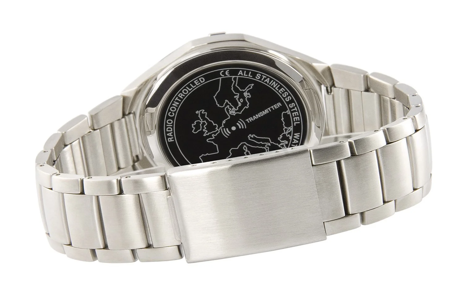 Годинник радіокерований Eurochron Marquis Junghans 964.4701.79, корпус з нержавіючої сталі, браслет, фото №2