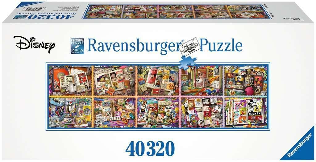 Пазл Ravensburger Mickeys 90th Birthday 17828 для взрослых 40000 деталей Разноцветный, фото №1