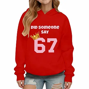 Худі з мемом 67 для дітей - Фото 1